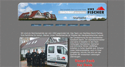 Desktop Screenshot of dachbau-fischer.de
